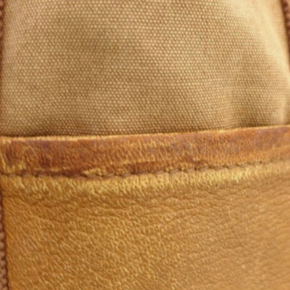 Hermes / Foolto Cabas Handbag Half Leather - Picture 6 of 6